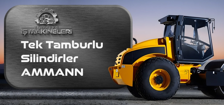 Tek Tamburlu Silindirler AMMANN